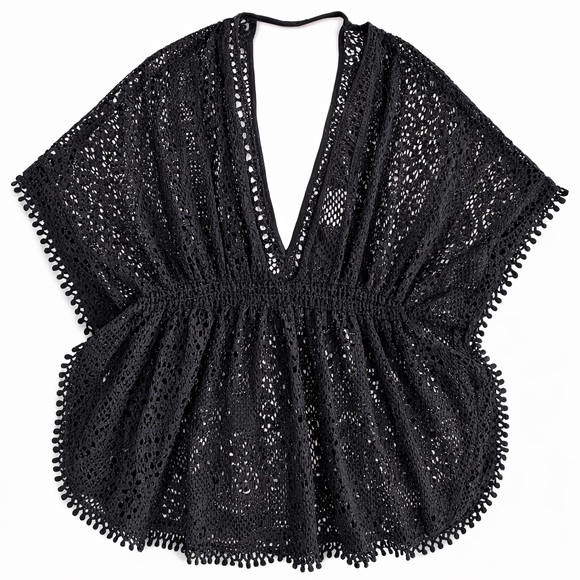 Xhilaration Other - Swimsuit Cover-up black lace size S